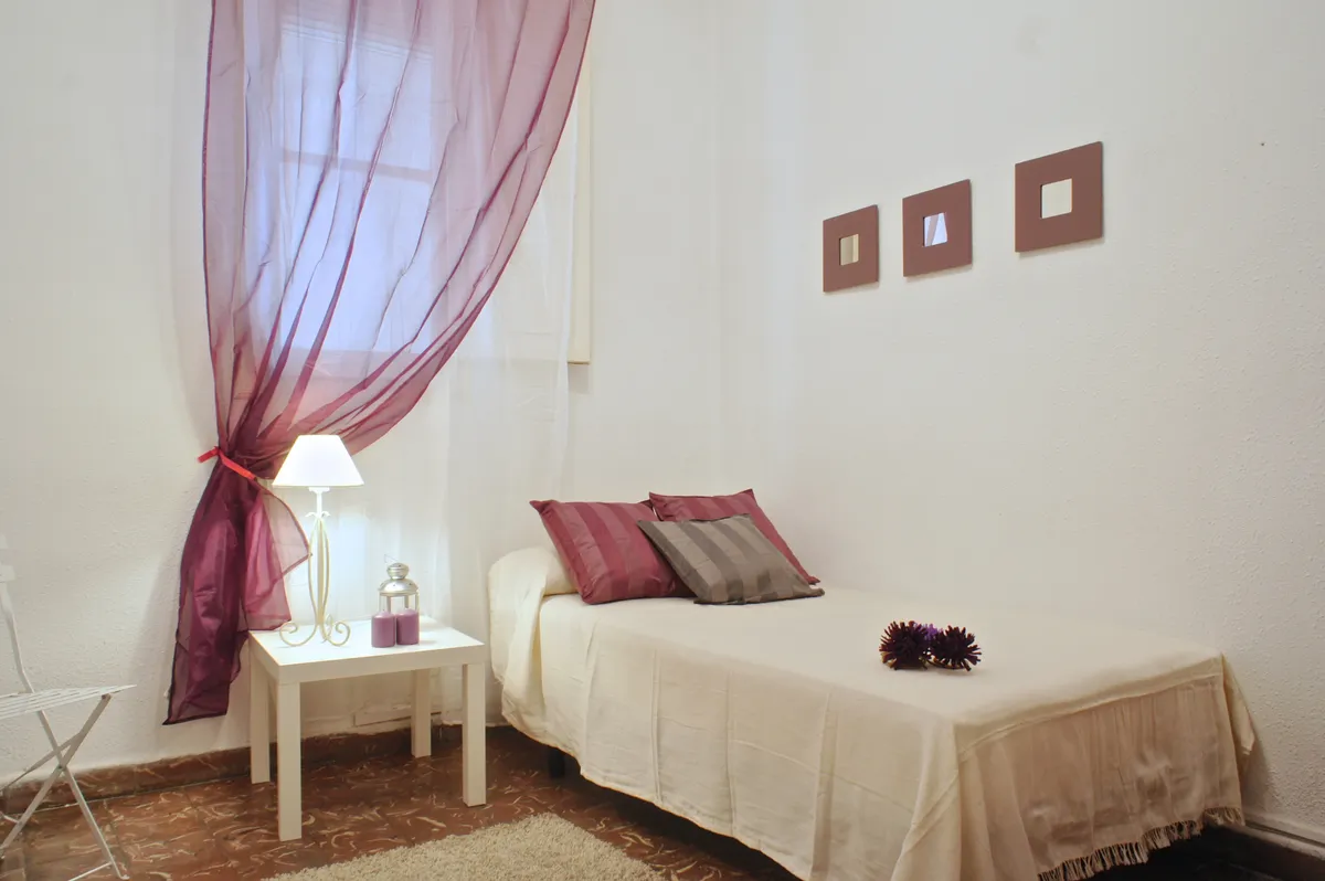 Dormitorio después de la preparación