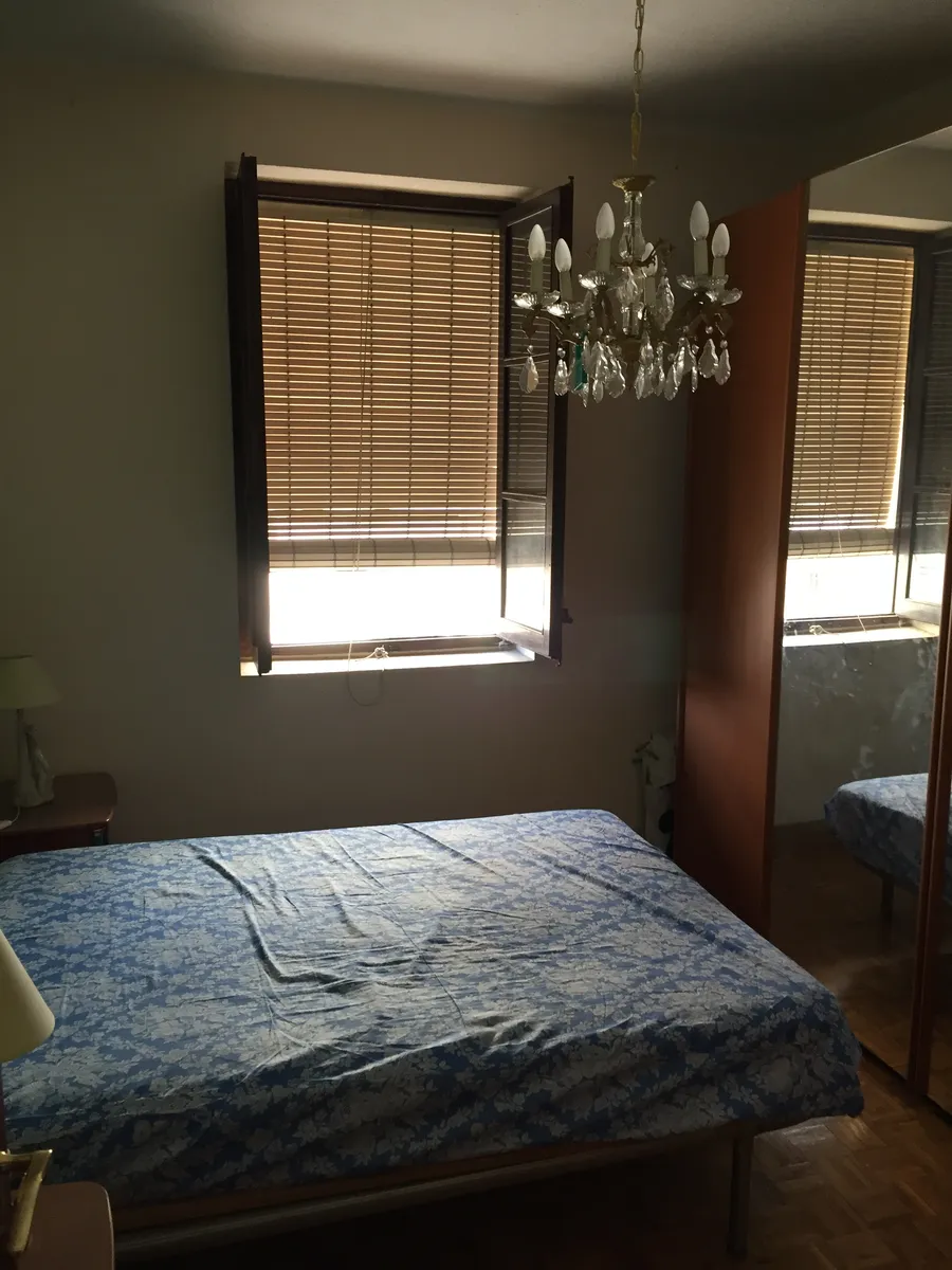 Dormitorio antes de la preparación