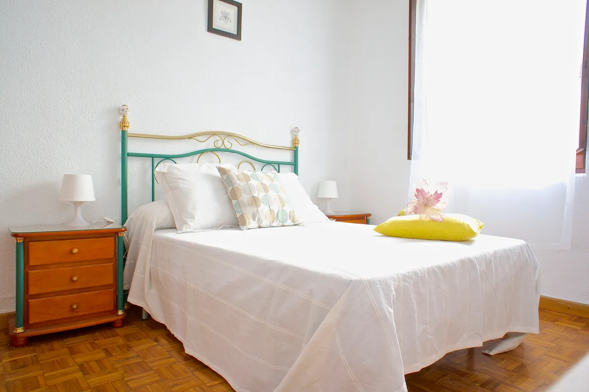 Dormitorio después de la preparación